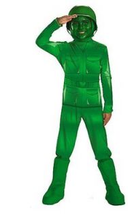   Disney Toy Story 2 3 Green Army Man Men Guy Costume 3T/4T 4/6 7/8