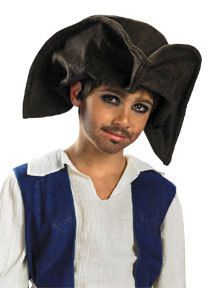 Jack Sparrow CHILD Pirate Hat  Pirate Halloween Costume