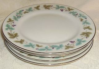 MS Fine China of Japan VINTAGE Bread & Butter Plates 4