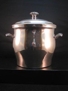   Eagle Star 27 Silverplated Ice Bucket Wine Cooler Lined Great Cond