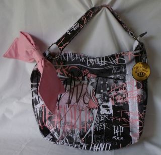 2009 Disney Couture Tinkerbell Hobo Handbag Tote Purse NWT New