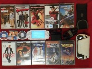 Sony PSP 2001 Darth Vader Edition + Games + Movies