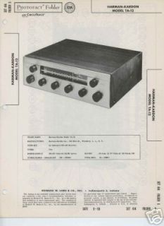 Vintage Harman Kardon 330c Stereo Receiver Amplifier Tuner AM/FM