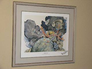 Margaret Hawley Project Reef Keeper Marine Life Limited Edition Signed 