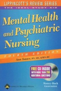 Mental Health and Psychiatric Nursing by Ann Isaacs 2005, Paperback 