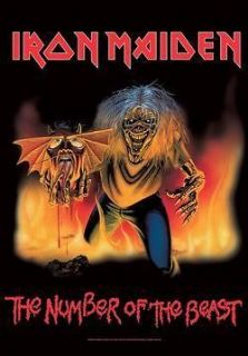 Iron Maiden Beast NEW Fabric Poster Tapestry Piece of Mind Killers 