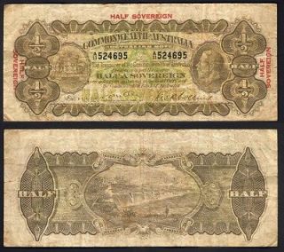 Australia R 4. (1923) (Half Sovereign) 10 Shillings Miller/Collins 
