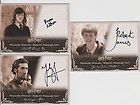 Harry Potter MEMORABLE AUTOGRAPH Isaacs Malfoy NM