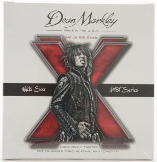 Dean Markley 2620 Nikki Sixx Helix HD Bass Strings   FREE US Shipping!