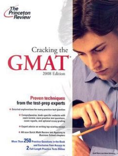 Cracking the GMAT 2008 by Geoff Martz, Adam Robinson and Princeton 
