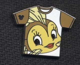 DLR 2011 Hidden Mickey Series T Shirt Collection Cleo Disney Pin