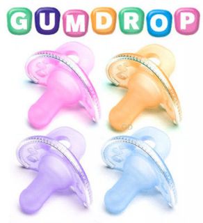 Pack Gumdrop Pacifier Newborn Soothie BPA Free by Hawaii Medical
