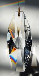 HUGE Prism 125 x 45mm 5 inch Austrian Crystal Clear SunCatcher