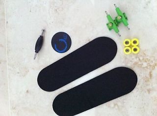 Cred Fingerboard Tuning Kit   Trucks, Bearing Wheels, Grip Tape, Tool 