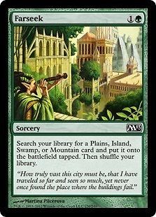 UK SELLER] 4x MTG *FARSEEK* M13 CORE SET [SEARCH NON FORESTS] MSW