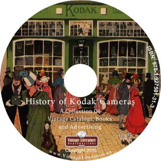 Kodak Cameras   History & Catalogs on DVD