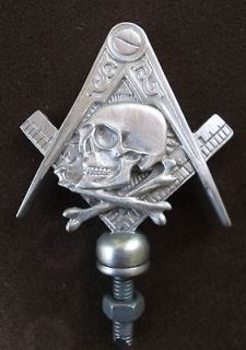   hood/fender ornament, freemasons,com​pass and square,hiram abiff