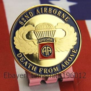 ARMY 82nd Airborne Division / Military Challenge Coin /639