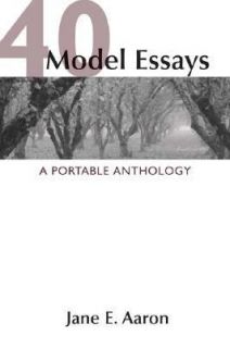   Essays A Portable Anthology by Jane E. Aaron 2005, Paperback