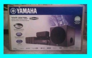   397 ★ 5.1 CHANNEL HOME THEATER SPEAKER SYSTEM IN A BOX YHT 397BL NEW