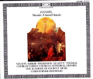 Handel Messiah / Hogwood by Emma Kirkby CD set 3 Discs, LOiseau Lyre 