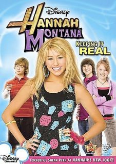Hannah Montana   Keeping It Real (DVD, 2009) brand new in package