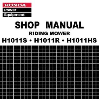 Honda 3011 repair manual