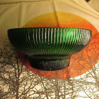 Hoosier Candy Dish Bowl #4045 Emerald Green Nice Piece