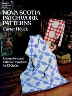   and Instructions for 12 Quilts by Carter Houck 1982, Paperback