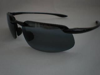 Maui Jim Kanaha 409 02 Sunglasses in Gloss Black / Grey