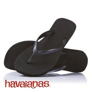Havaianas High Light Womens Flip Flops   Black