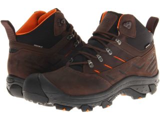 Mens Keen Pemberton Warm Waterproof Hiking Boots [ Java / Burnt Orange 