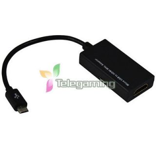 MHL Micro USB to HDMI Adapter for SAMSUNG GALAXY S II/2 AT&T T MOBILE 