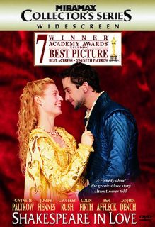 Shakespeare in Love DVD, 2003
