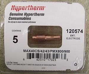 Hypertherm Powermax 600 Extended Electrodes 120574
