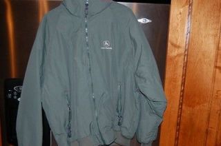 John Deere fleece lined Page & Tuttle jacket mens XL (USA 