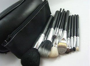 12 Pcs Kits New Pro Cosmetic Brush Makeup Set Make up Tool Dres+2 