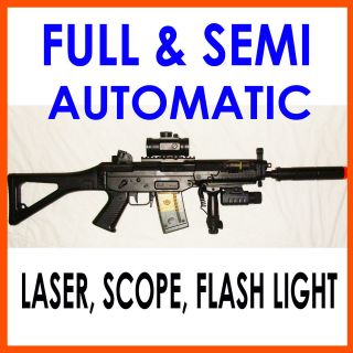 Airsoft Gun Full/Semi Automatic Rifle SIG 552 Sniper Sig552 AEG Auto 