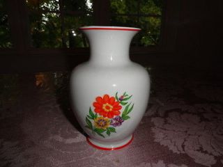 Hungarian Hollohaza Vintage Decorative Vase From Herend