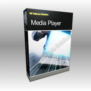 Media Player DVD AVI  MP4 MPG App Application NEW Software