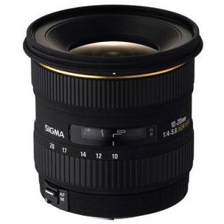 Sigma 10 20mm f4 5.6 EX DC HSM Lens   sony Digital Slr Camera Fit