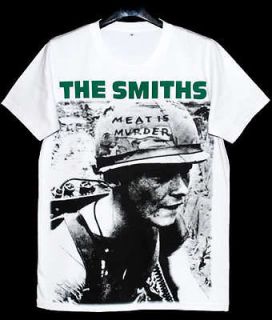   Meat Is Murder Rock Indie Morrissey Brit Pop New White T Shirt 42 L