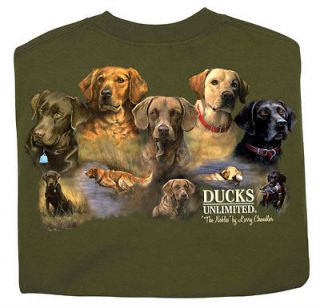   Unlimited Long Sleeve Crewneck T Shirt The Nobles Hunting Dogs NWT