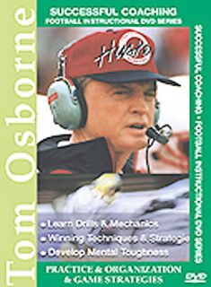 The Successful Coaching Football Instructional Series Tom Osborne 
