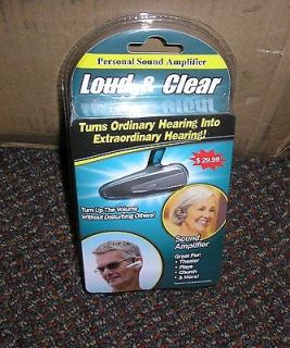 B100 ONE LOUD AND CLEAR PERSONAL SOUND AMPLIFIER GREAT FOR DEER 