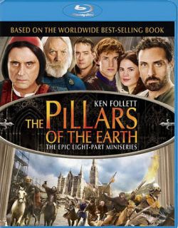 The Pillars of the Earth Blu ray Disc, 2010, 3 Disc Set