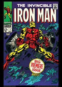 THE INVINCIBLE IRON MAN #1 (May 1968) Marvel Comics Cover Poster 
