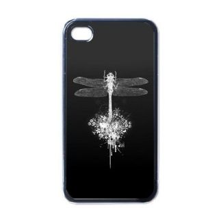 NEW iPhone 4 4S Hard Case Plastic Cover Dragonfly Fossil