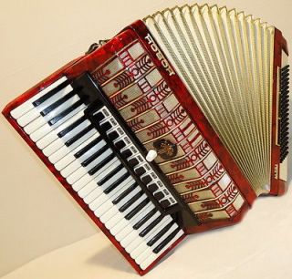   Rare German Piano Accordion HORCH M 701 120 bass. Fine, Perfect sound