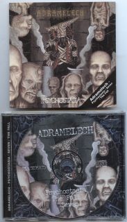 ADRAMELECH Psychostasia+bonus cd Blackend 2003,Demigod,Purtenance 